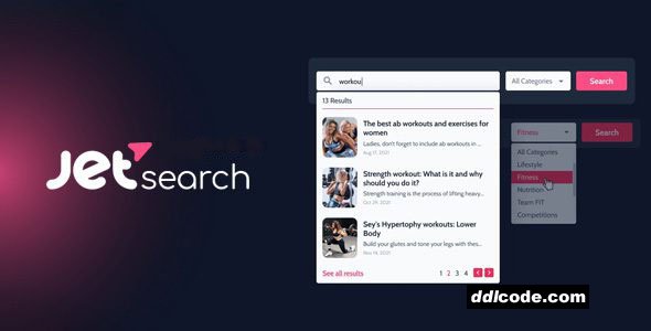 JetSearch - WordPress Search Plugin for Elementor, Gutenberg, and Bricks
