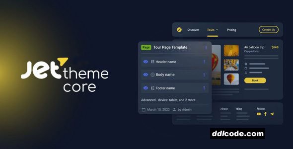 JetThemeCore - WordPress theme builder for Elementor and Gutenberg