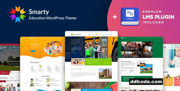 Smarty - School Kindergarten WordPress theme