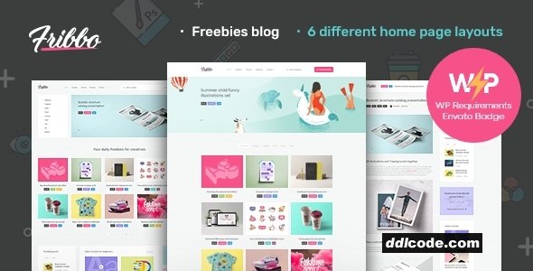 Fribbo - Freebies, Giveaway & Gift Blog WordPress Theme