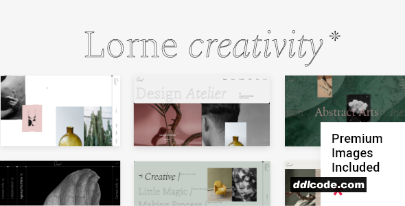 Lorne - Creative Portfolio WordPress Theme