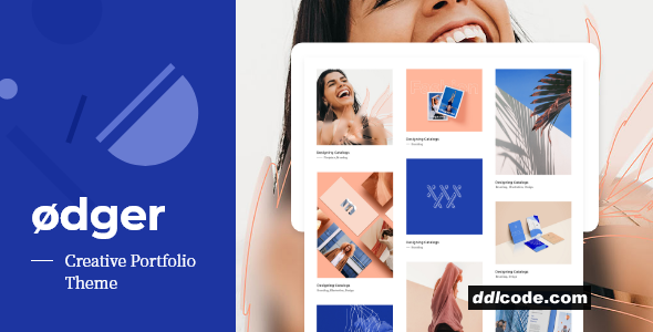 Ødger - Creative Portfolio WordPress Theme