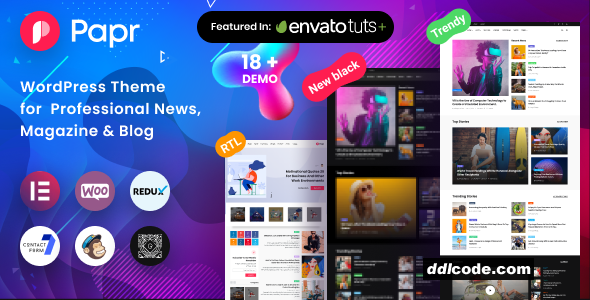 Papr - Newspaper News WordPress