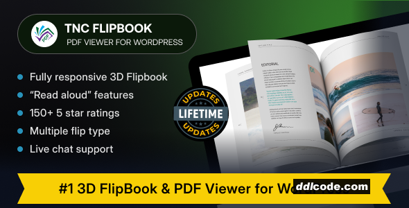 TNC FlipBook - PDF viewer for WordPress