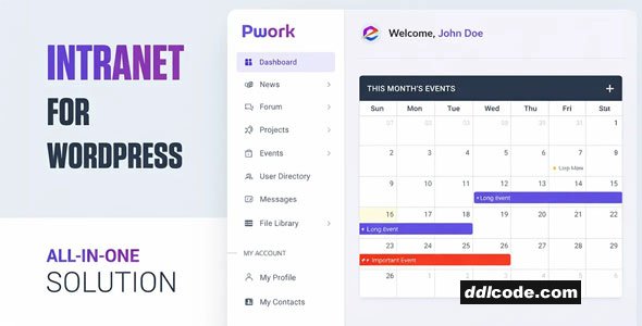 Pwork - Intranet For WordPress
