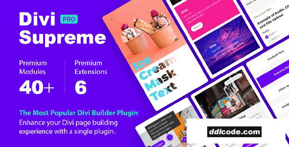 Divi Supreme Pro