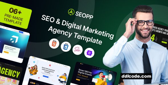 SEOPP - SEO & Digital Marketing Agency HTML Template