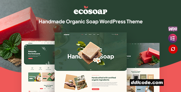 Ecosoap - Handmade Organic Soap WordPress Theme