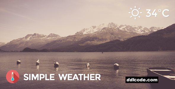 Simple Weather - Weather WordPress Shortcode & Widget