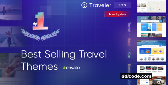 Traveler - Trip Booking WordPress Theme