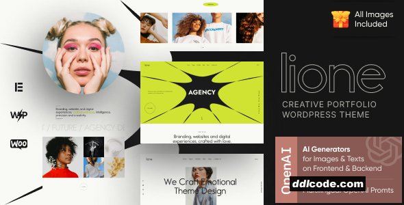 Lione - Creative Portfolio WordPress Theme