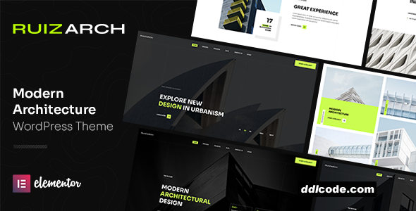 Ruizarch - Architecture WordPress Theme