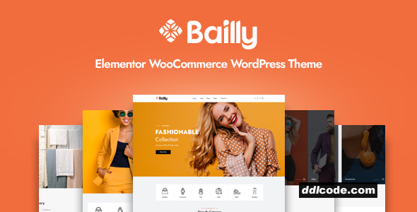 Bailly - Elementor WooCommerce WordPress Theme