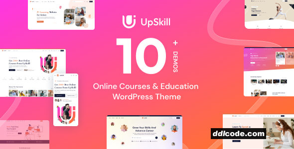 UpSkill - Education Online Courses LMS WordPress Theme