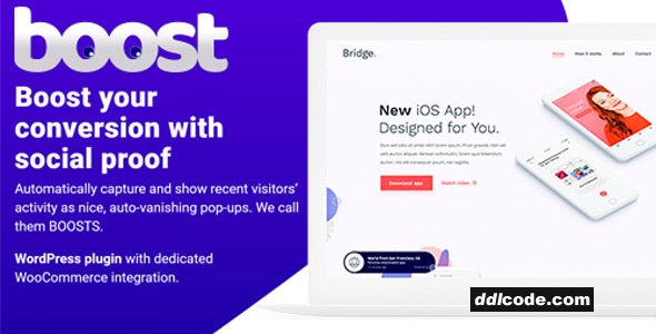 The Boost Plugin - Boost your Conversion with social Proof