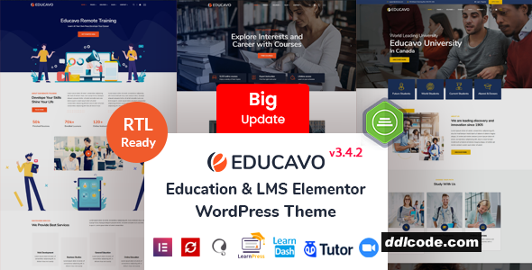 Educavo - Education WordPress Theme