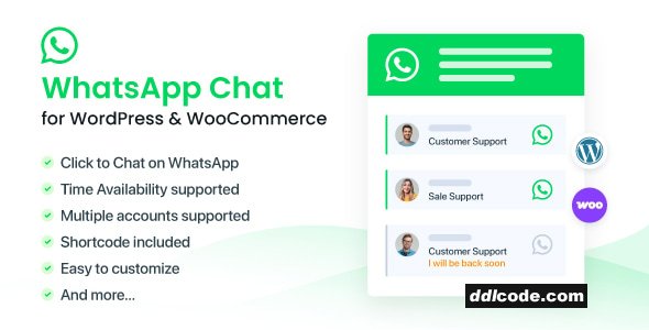 WhatsApp Chat WordPress