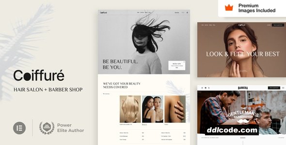Coiffure - Hair Salon & Barber WordPress Theme