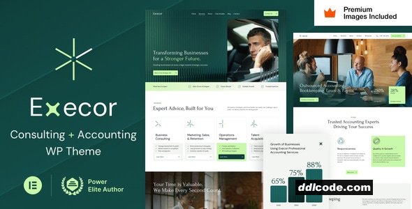 Execor - Accounting and Management Consulting WordPress Theme