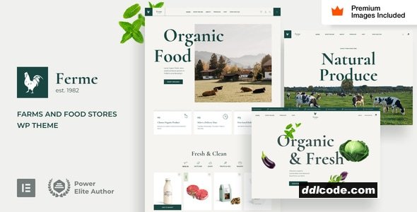 Ferme - Farm Shop WordPress Theme