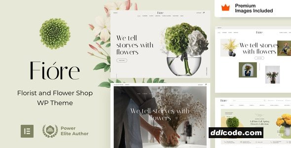 Fiore - Flower Shop Florist eCommerce WordPress Theme