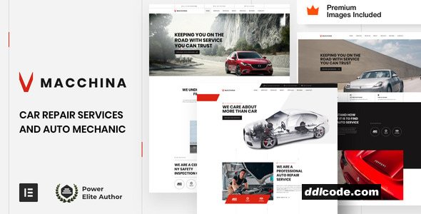 Macchina - Mechanic & Car Repair WordPress Theme