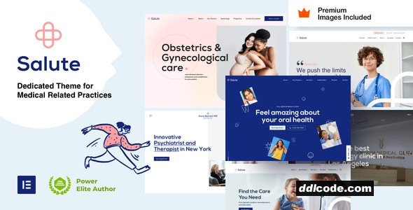 Salute - Dental GP Dermatology Gynecologist WordPress Theme