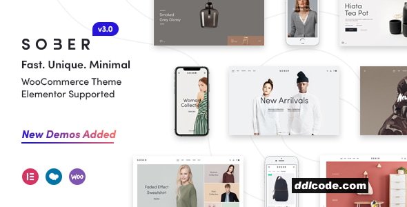 Sober - WooCommerce WordPress Theme
