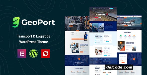 Geoport - Transport & Logistics WordPress Theme