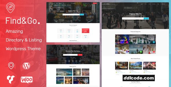 Findgo - Directory Listing WordPress Theme