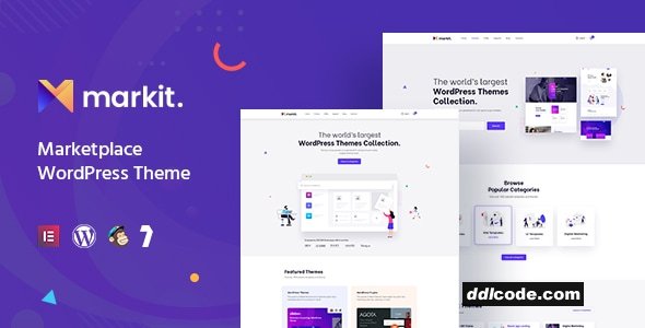 Markite - Digital Marketplace WooCommerce WordPress Theme