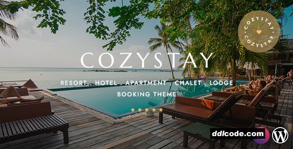 CozyStay - Hotel Booking WordPress Theme
