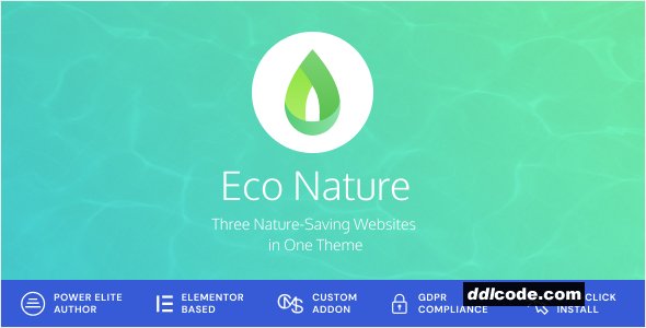 Eco Nature - Environment & Ecology WordPress Theme