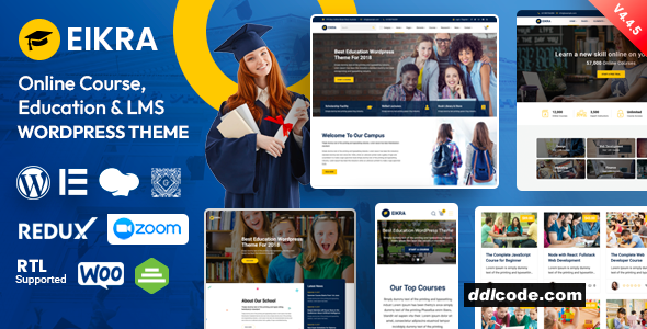Eikra - Education WordPress Theme