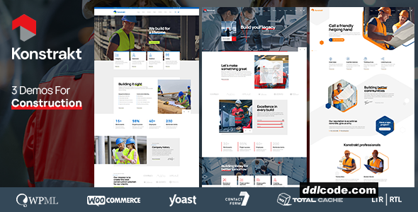 Konstrakt - WordPress Theme for Construction