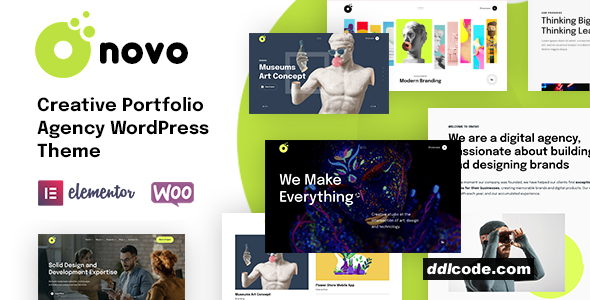 Onovo - Creative Portfolio Agency WordPress Theme