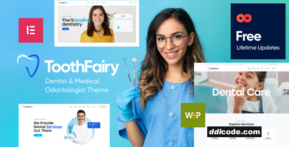 Tooth Fairy - Dentist & Dental Clinic WordPress Theme