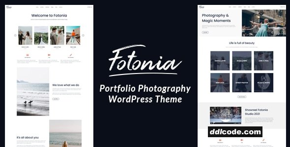 Fotonia - Portfolio Photography Theme for WordPress
