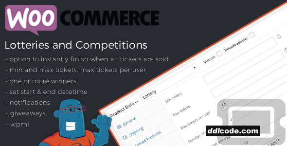 WooCommerce Lottery - WordPress Competitions and Lotteries, Lottery for WooCommerce