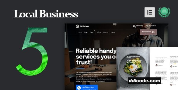 Local Business - WordPress Theme for Small Businesses