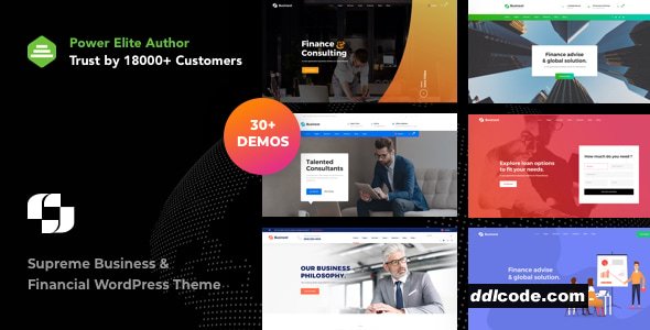 Businext - Business, Finance & Crypto Currency WordPress Theme