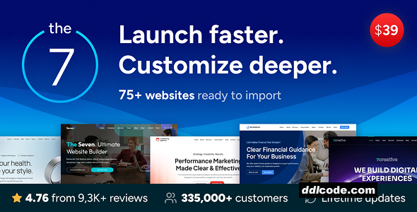 The7 - Ultimate WordPress & WooCommerce Theme