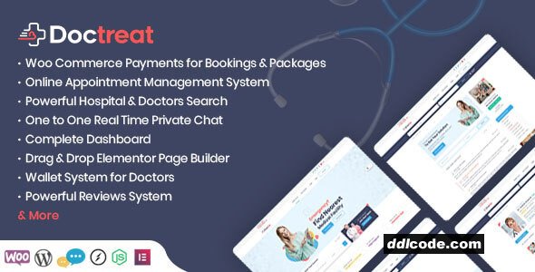 Doctreat - Hospitals and Doctors Directory WordPress Listing Theme