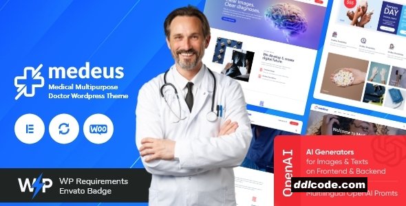Medeus - Medical WordPress Theme