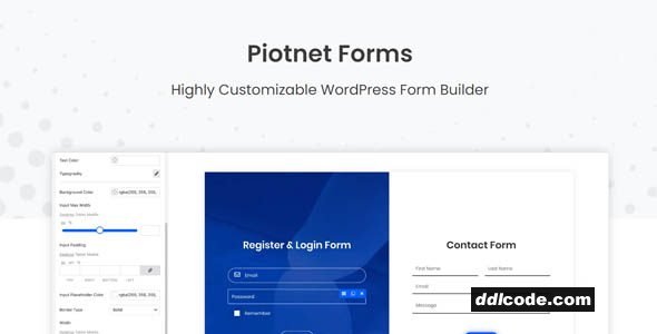 Piotnet Forms Pro - WordPress Form Builder