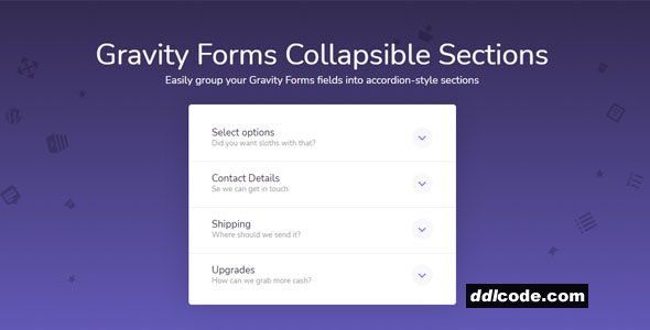 Gravity Forms Collapsible Sections