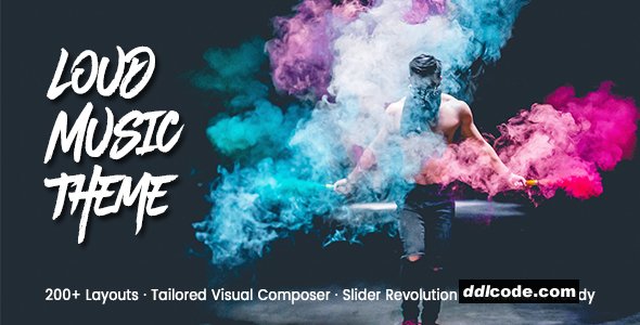 Loud - A Modern WordPress Theme for the Music Industry