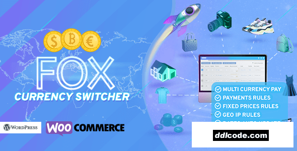 FOX - WooCommerce Currency Switcher Professional - Multi Currency [WOOCS]
