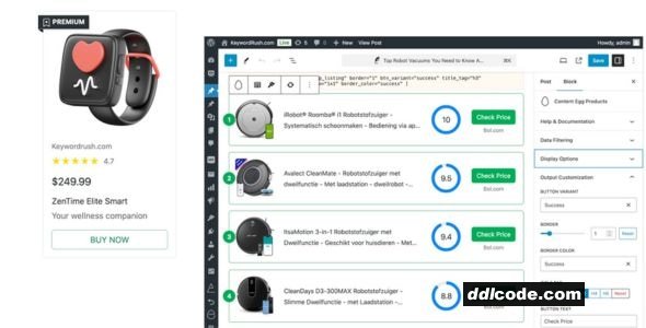 Content Egg - all in one plugin for Affiliate, Price Comparison, Deal sites