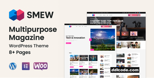 Smew - Multipurpose Magazine Wordpress Theme